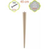 45 Cm Ahşap Ham Ayak Kütük Masa Orta Sehpa Zigon Ayağı
