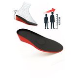 4,5 Cm Boy Uzatıcı Tabanlık Etklileyici Boy Uzatan Tabanlık (41-43)