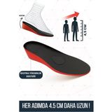 4,5 Cm Boy Uzatıcı Tabanlık Etklileyici Boy Uzatan Tabanlık (44-46)