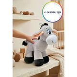 45 Cm Peluş Eşek Oyuncak I Yumuşak Uyku Arkadaşı Ce Sertifikalı Çocuk Oyuncağı