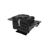 45 Litre Universal Alüminyum Premium Motosiklet Çantası Siyah
