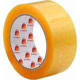 45 mm x 100 Metre Hotmelt Koli Bandı (1. Kalite) Şeffaf Renkli, Güçlü Yapışkan, Kağıda Kar - Çok Renkli