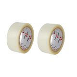 45 mm x 100 Metre Koli Bandı (1. KALİTE) Şeffaf Renkli, Güçlü Yapışkan,45x100 şeffaf,2 ADET