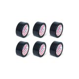 45 mm x 100 mt Siyah Koli Bandı 6 Adet - standart