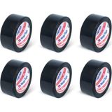 45 mm x 100 mt Siyah Koli Bandı 6 Adet