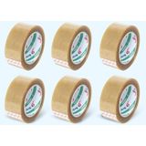 45 mm x 100 mt Solvent Akrilik Koli Bandı 6 Adet - Option-1