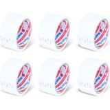 45 mm x 40 mt Beyaz Koli Bandı 6 Adet