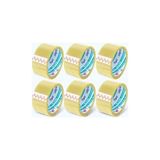 45 mm x 40 mt Şeffaf Koli Bandı Akrilik 6 Adet - Option-1