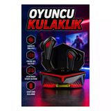 45 Ms Düşük Gecikmeli Bluetooth 5.0 Oyuncu Kulak İçi Kulaklık – 3D Ses Ve Gürültü Engelleme