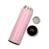 450 ML Pembe Dereceli Çelik Termos (Pembe)