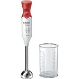 450 W El Blender, Beyaz ve Kırmızı, Çok Amaçlı ve Hafif Tasarım - Ahşap - Beyaz