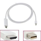 4500 Mini Displayport To Hdmi Çevirici Dönüştürücü Adaptör Kablosu (3 Metre) Beyaz