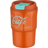 450ML Taşıma Askılı Paslanmaz Çelik Termos Bardak /kahve Bardak Mug - Renkli