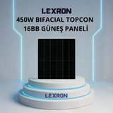 450W Bıfacıal 78 Cell 16Bb Half-Cut Topcon Güneş Paneli