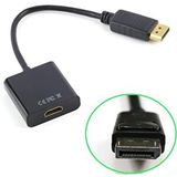 4556 Displayport To Hdmi Çevirici Dönüştürücü Adaptör Siyah