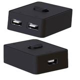 4559 2 Port Usb 2.0 To Kvm Switch Çoklu Pc Kasa Çoklayıcı Hub Anahtar