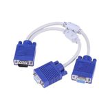 4567 Vga Y Kablo Çoklayıcı Switch Splitter Kablosu Çoklu Monitör