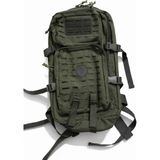 45L Askeri Taktik Sırt Çantası Haki – Outdoor Kamp Trekking Dağcı Çantası - Yeşil