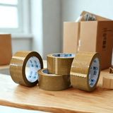 45MM Kahve Rengi Koli Bandı- 6 Adet - Hotmelt - Extra Güçlü Yapışma - 45X100 - HOTMELT KOLİ BANDI