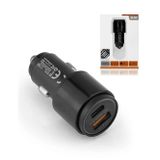 45w Pd Usb Oto Şarj Kafa Hızlı Şarj Çakmaklık Adaptörü, Usb-c Ve Usb-a Çıkışlı, İphone Ve Android Uy