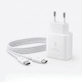 45W Süper Hızlı Şarj Adaptörü USB-C PD 3.0 PPS Fast Charger + 5A Type-C to Type-C Kablo (4604)