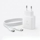 45W Süper Hızlı Şarj Adaptörü Usb-C Pd 3.0 Pps Fast Charger + 5A Type-C To Type-C Kablo (5332)