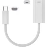 45W Type C To Lightning Kulaklık Dönüştürücü Hızlı Şarj iPhone iPad Macbook Yuva Çevirici