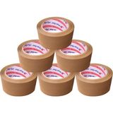 45X100 Kahverengi (TABA)-(6ADET) Hotmelt Güçlü Yapışkanlı Koli Bandı