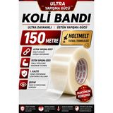 45X150 Metre Koli Bandı Şeffaf Hotmelt Yapışkanlı Makine Paketleme Sevkiyat Bandı