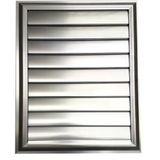 45X50 Temmenfez Piramit Aluminyum Parlak Krom Banyo, Wc Havalandırma Menfez,