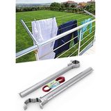 46 cm Yuvarlak Balkon Çamaşır Askılığı, Bej, Dayanıklı ve Kullanışlı Tasarım - Ahşap - Bej - Seçenek 1