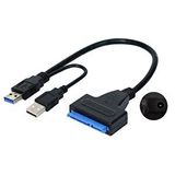 4741 Usb 3.0 2.5 3.5 Inç Sata Ssd Hdd Hard Disk Çevirici Dönüştürücü Adaptör Kablosu