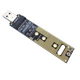 4767 M.2 Nvme Ssd To Usb 3.0 Pci-E Express M-Key Çevirici Dönüştürücü Adaptör Kutusu İçi