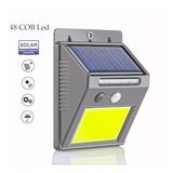 48 Ledli Güneş Enerjili Bahçe Lambası Hareket Sensörlü