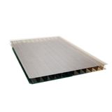 48 levhalar seralar için polikarbonat panel, çift duvarlı, sera ve dış çardaklar için (renk 1, 50 x 50 cm, 8 mm)