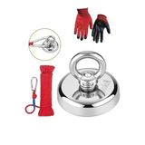 48 Mm Dyum Pot Mıknatıs Seti, Mıknatıs Balıkçılığı İçin