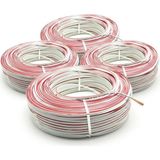 48 Tel %100 Bakır Kordon 2x0,75 Mm² Elektrik Kablosu – Esnek, Dayanıklı, Alev Yürütmez – 100 Metre - 100M
