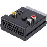 4816 Scart To Rca Tos Av Skart Çevirici Dönüştürücü S-Video Adaptör