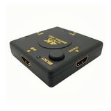 4860 4K Ultra Hd Destekli Hdmi Coklayici Switch 3 Port Cogaltici Uhd