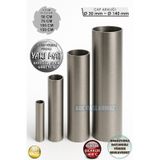 48mm Egzoz Ara Boru Boy150cm Krom Ekzoz Çıkış Borusu Kalınlık 2mm