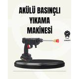 48V Şarjlı Basınçlı Yıkama Makinesi Su Tabancası