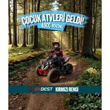 49 Cc Benzinli Çocuk Atv 4-12 Yaş Kırmızı