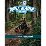 49 Cc Benzinli Çocuk Atv 4-12 Yaş - Turuncu