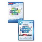 49 Günde TYT Matematik Soru Kitabı ve Video Ders Notları Kitabı 2li Set