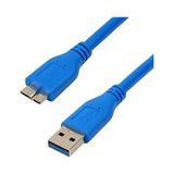 4914 USB 3.0 Micro Type B Ara HDD Harddisk Bağlantı Kablosu, Mavi, 3 Metre - 1 GB - 00-Siyah - Beyaz - Option-1