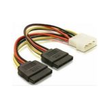 4929 İkili Çift Sata Power Hdd 4 pin Güç Kablosu