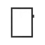 499301 Duraframe A4 Mıknatıslı Çerçeve, 1 Adet, Siyah - standart