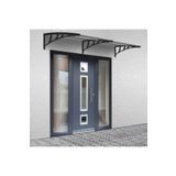 4A GROUPS 4a Kapı Üstü Pratik Plastik Sundurma 100x240 Cm - Bronz 3001-02