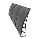 4A GROUPS 4a Kapı Üstü Pratik Plastik Sundurma 105x360 Cm - Bronz 360001-02