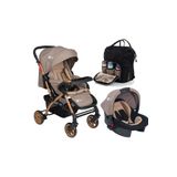 4Baby Active Gold Bebek Arabası Kahve Travel Puset Termal Çanta
